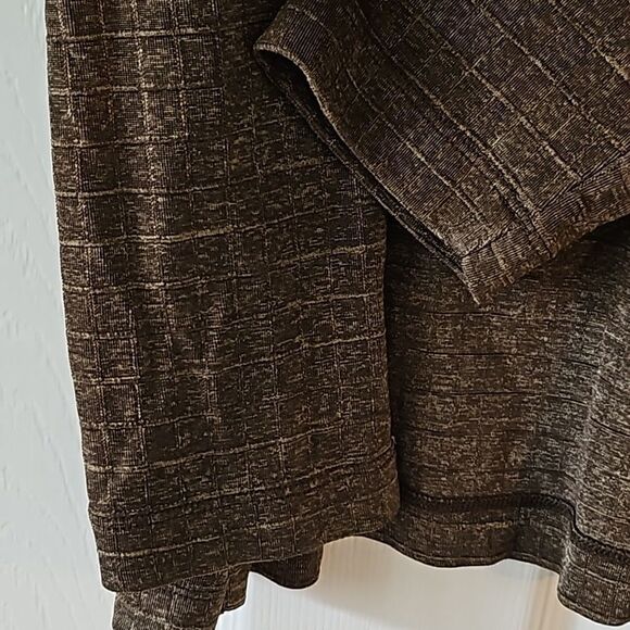 Chico's Open Front Cardigan Sweater Womens Long Sleeve Olive Green Size 1 US 8 - Picture 6 of 6